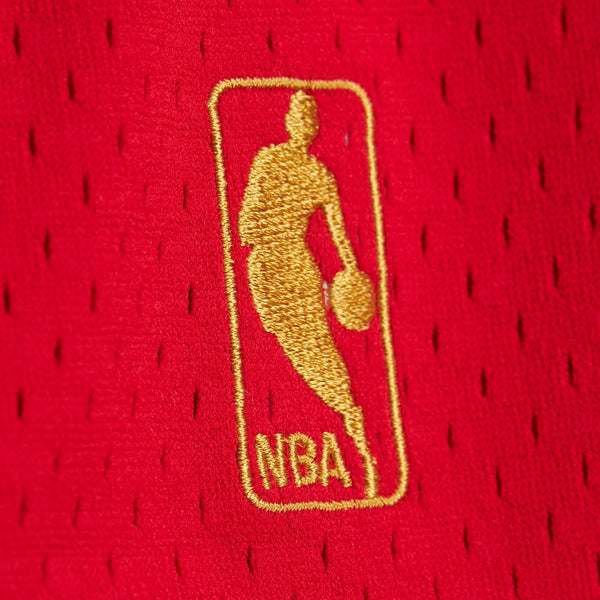 MENS MITCHELL & NESS NBA DARK SHORTS BULLS 1996
