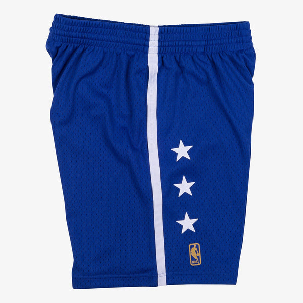 MENS MITCHELL & NESS NBA SWINGMAN SHORTS BULLETS 1996
