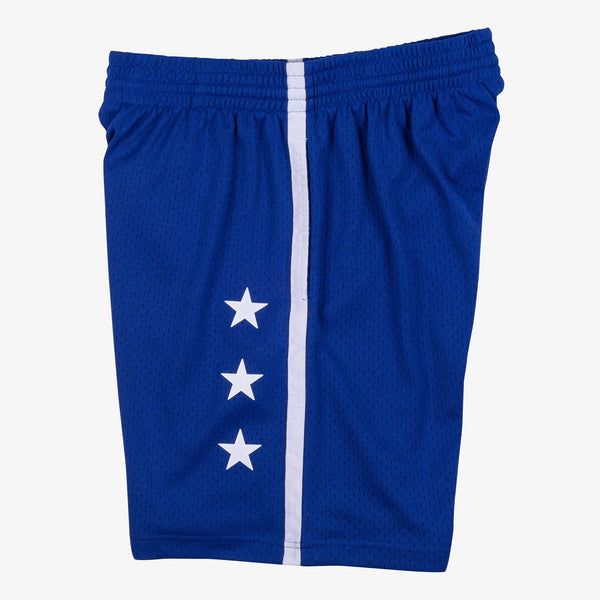 MENS MITCHELL & NESS NBA SWINGMAN SHORTS BULLETS 1996