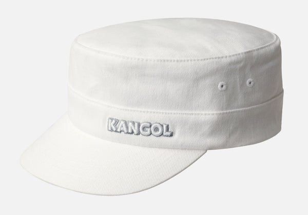 [9720BC-WH103] UNISEX KANGOL COTTON TWILL ARMY CAP