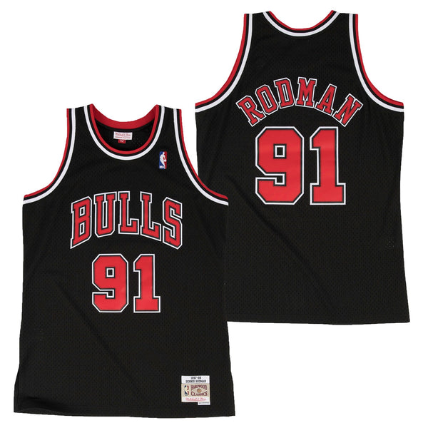 MENS MITCHELL & NESS AUTHENTIC ALTERNATE JERSEY BULLS 1997 DENNIS RODMAN