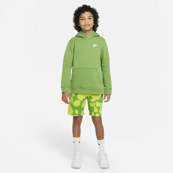 [DO6572-321] YOUTH NIKE SPORTSWEAR PRINTED FRENCH TERRY SHORTS