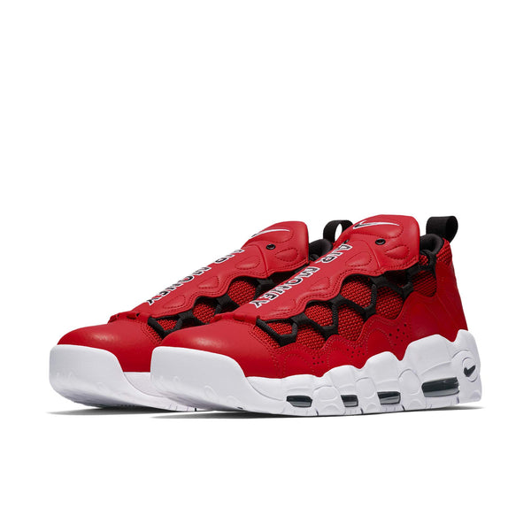 [AJ2998-600] Mens Nike Air More Money 'Gym Red'