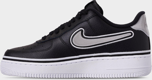 [AJ7748-001] MENS NIKE AIR FORCE 1 LOW SPORT 'NBA BLACK WHITE'