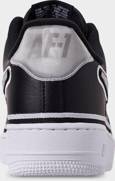 [AJ7748-001] MENS NIKE AIR FORCE 1 LOW SPORT 'NBA BLACK WHITE'