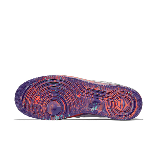 [AJ9507-100] Mens Nike Air Force 1 Low 'White Multi-Color Marble'