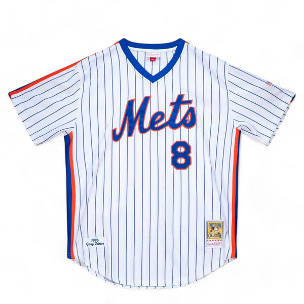 Mens Mitchell & Ness MLB HOME JERSEY METS 1986 GARY CARTER