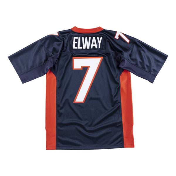 [AJY6CP18024-DBRNAVY97JEL] Mens Mitchell & Ness NFL Authentic Jersey Denver Broncos 1997 John Elway