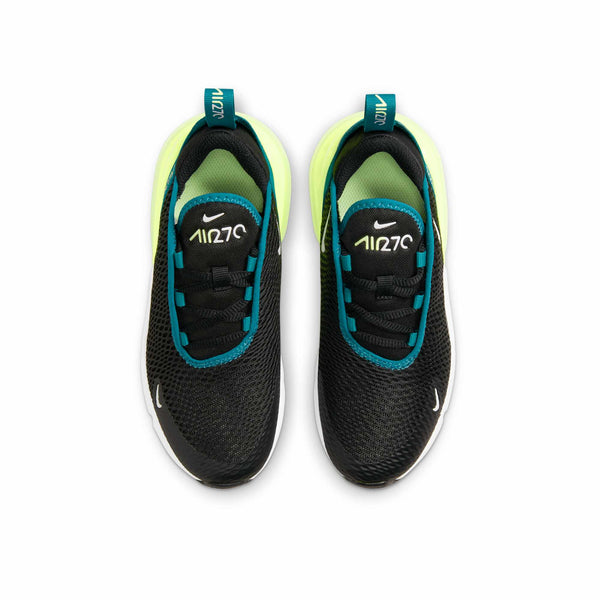 [AO2372-026] PRESCHOOL NIKE AIR MAX 270 'BLACK BRIGHT SPRUCE VOLT'