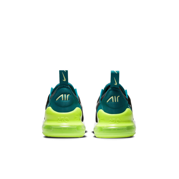 [AO2372-026] PRESCHOOL NIKE AIR MAX 270 'BLACK BRIGHT SPRUCE VOLT'