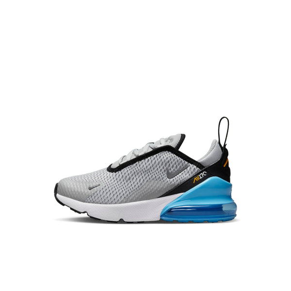 [AO2372-027] Preschool Nike AIR MAX 270 PS 'LIGHT SMOKE GREY BALTIC BLUE'