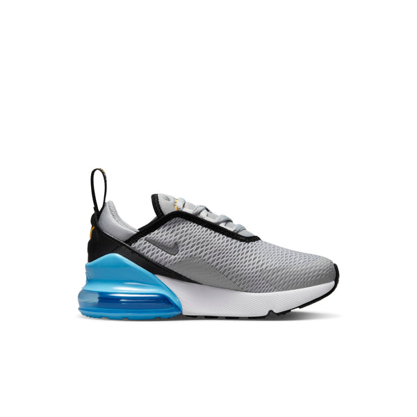 [AO2372-027] Preschool Nike AIR MAX 270 PS 'LIGHT SMOKE GREY BALTIC BLUE'