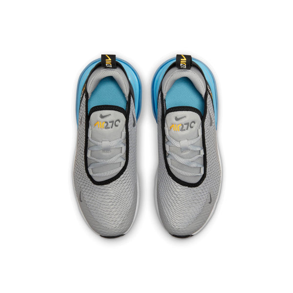 [AO2372-027] Preschool Nike AIR MAX 270 PS 'LIGHT SMOKE GREY BALTIC BLUE'