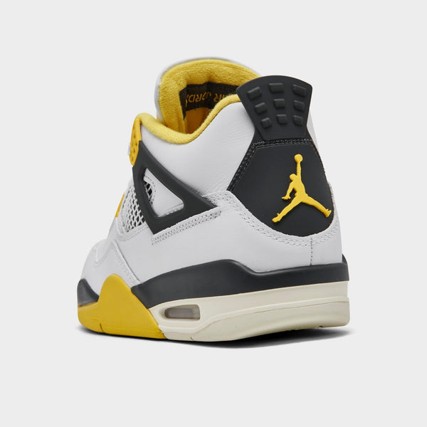 [AQ9129-101] WOMENS AIR JORDAN RETRO 4 'VIVID SULFUR'