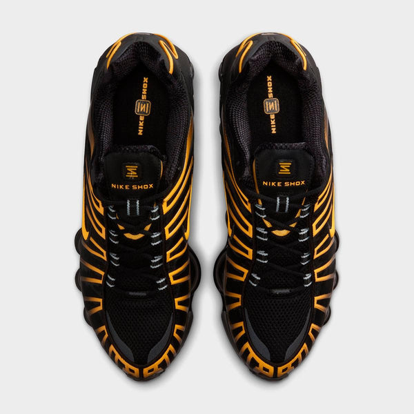 [AV3595-013] MENS NIKE SHOX TL 'BLACK UNIVERSITY GOLD'