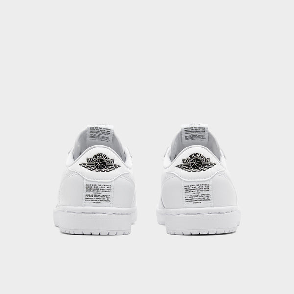 [AV3918-100] WOMENS AIR JORDAN RETRO 1 LOW SLIP 'WHITE'