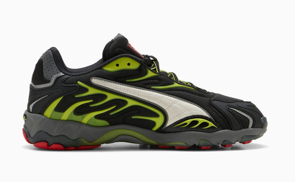 [402459-01] MENS PUMA INHALE 'A$AP ROCKY BLACK LIME POW'