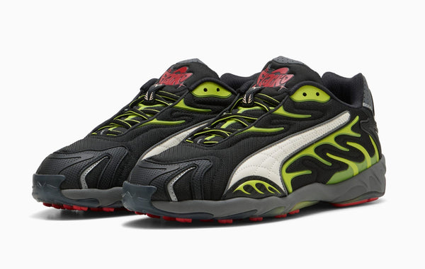 [402459-01] MENS PUMA INHALE 'A$AP ROCKY BLACK LIME POW'