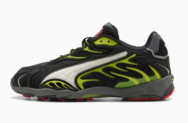 [402459-01] MENS PUMA INHALE 'A$AP ROCKY BLACK LIME POW'
