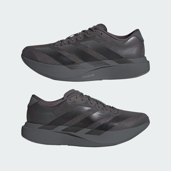 [KJ1364] MENS ADIDAS ADIZERO EVO SL 'GREY BLACK LIME BURST'