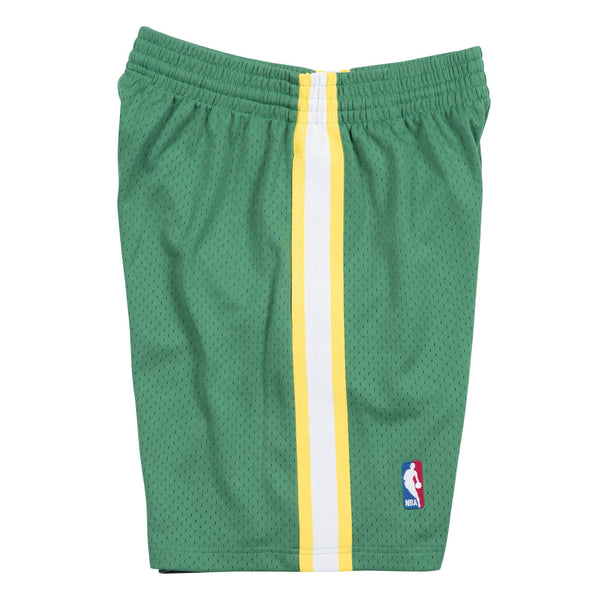 [SMSHGS18252-SSUDKGN94] Mens Mitchell & Ness NBA Swingman Road Shorts Seattle Supersonics 94-95