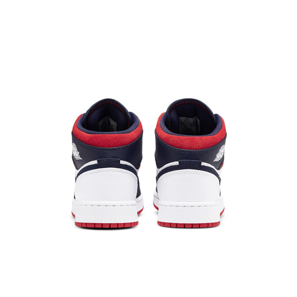 [BQ6931-104] Grade School Air Jordan Retro 1 Mid 'SE USA' (GS)