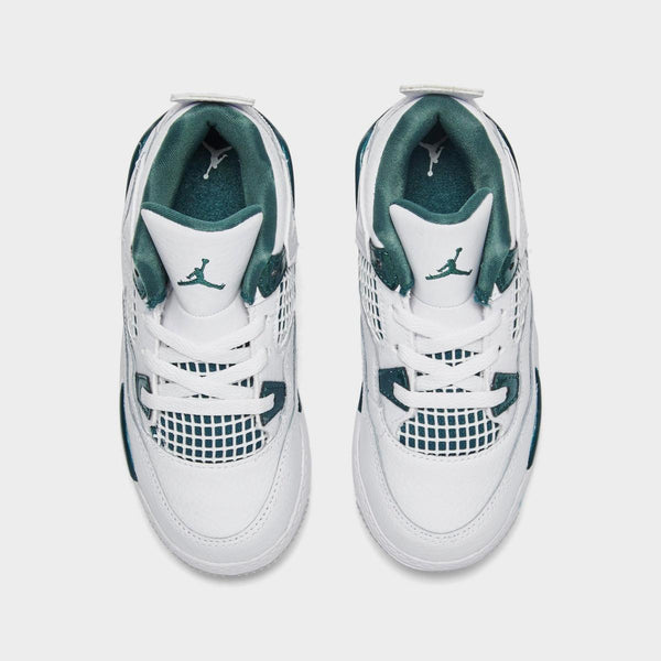 [BQ7670-103] TODDLERS AIR JORDAN RETRO 4 'OXIDIZED GREEN'