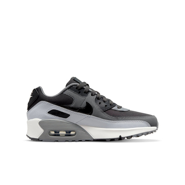 [CD6864-015] Grade School Nike AIR MAX 90 LEATHER 'ANTHRACITE DARK GREY (GS)'