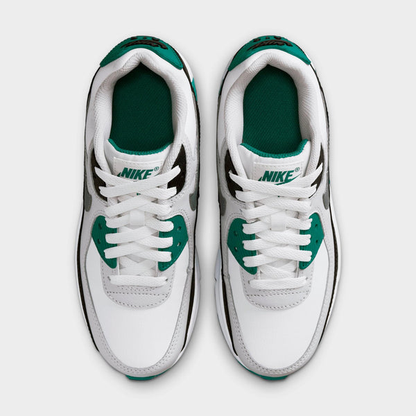 [CD6864-300] GRADE SCHOOL NIKE AIR MAX 90 LTR 'EVERGREEN AURA (GS)'