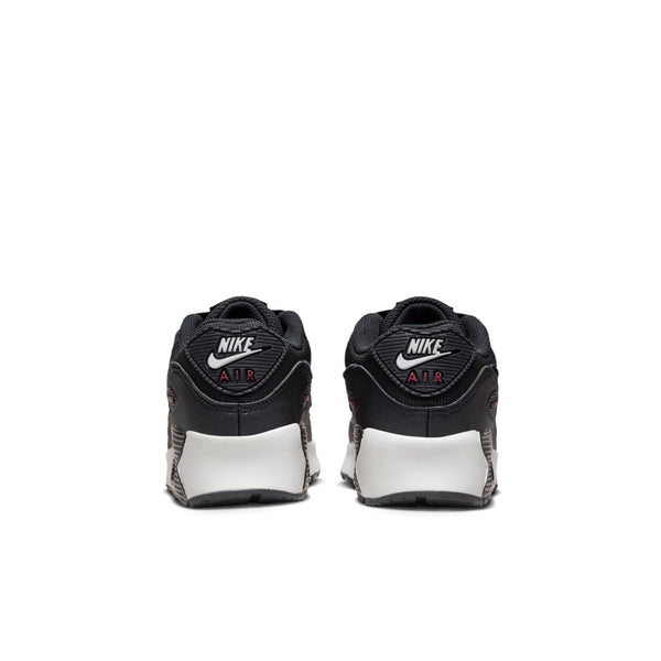 [CD6867-022] Preschool Nike AIR MAX 90 LTR 'ANTHRACITE TEAM RED (PS)'