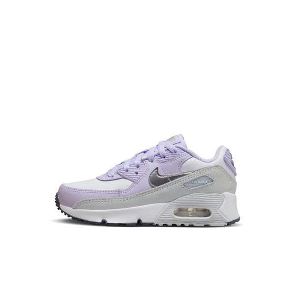 [CD6867-123] PRESCHOOL NIKE AIR MAX 90 LEATHER 'VIOLET FROST' (PS)