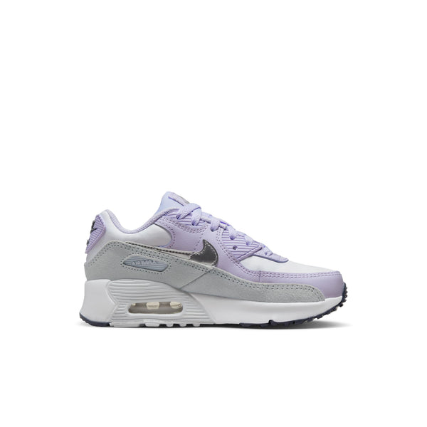 [CD6867-123] PRESCHOOL NIKE AIR MAX 90 LEATHER 'VIOLET FROST' (PS)