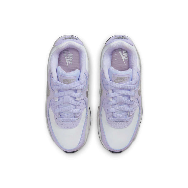[CD6867-123] PRESCHOOL NIKE AIR MAX 90 LEATHER 'VIOLET FROST' (PS)