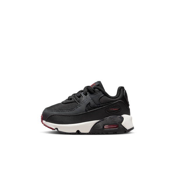 [CD6868-022] Toddler Nike AIR MAX 90 LTR 'ANTHRACITE TEAM RED (TD)'