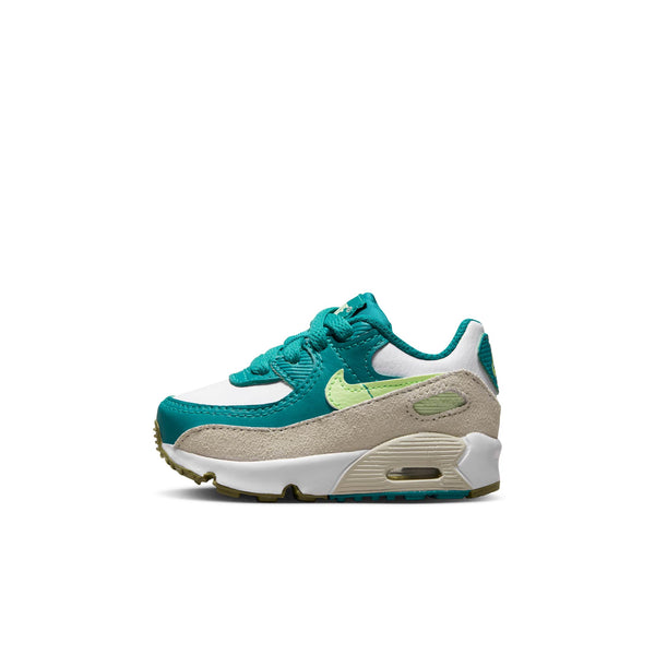 [CD6868-124] TODDLERS NIKE AIR MAX 90 'BRIGHT SPRUCE BARELY VOLT' (TD)