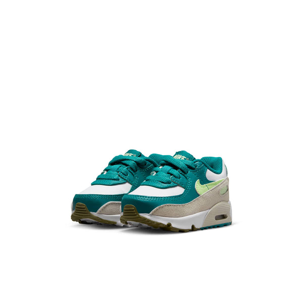 [CD6868-124] TODDLERS NIKE AIR MAX 90 'BRIGHT SPRUCE BARELY VOLT' (TD)