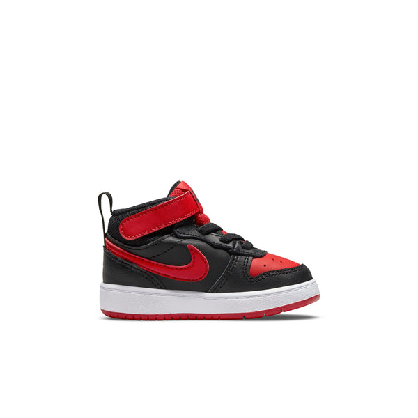 [CD7784-003] Toddler Nike COURT BOROUGH MID 2 TD 'BRED'