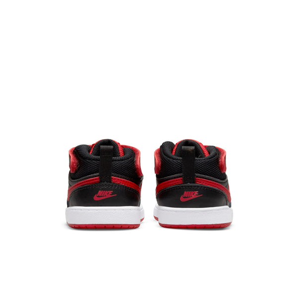 [CD7784-003] Toddler Nike COURT BOROUGH MID 2 TD 'BRED'