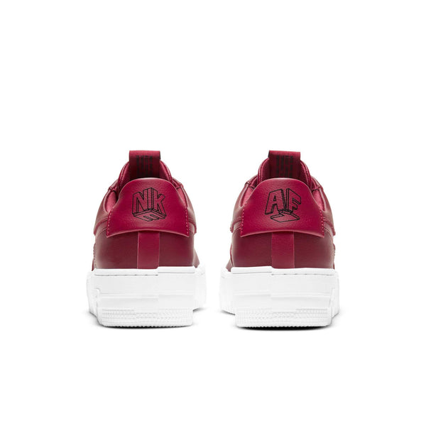 [CK6649-600] WOMENS NIKE AIR FORCE 1 PIXEL LOW 'TEAM RED'