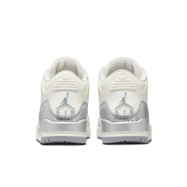 [CK9246-100] Womens Air Jordan RETRO 3 'Sail Cement Grey '