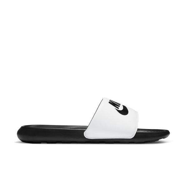 [CN9675-005] MENS NIKE VICTORI ONE SLIDE 'WHITE BLACK'