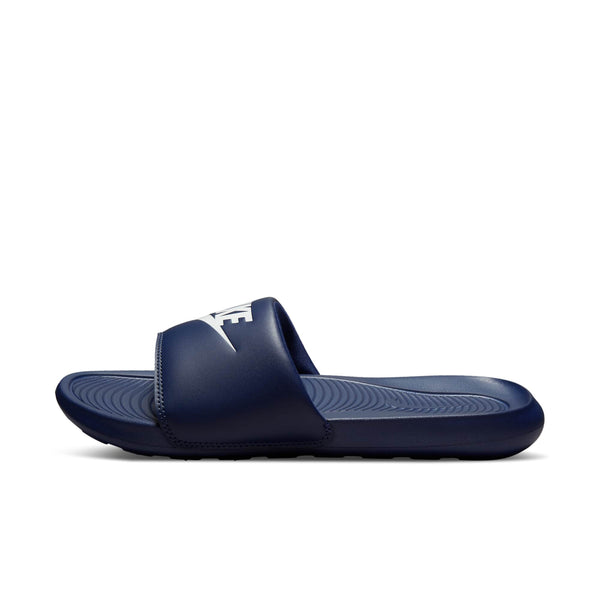 [CN9675-401] MENS NIKE VICTORI ONE SLIDE 'MIDNIGHT NAVY WHITE'