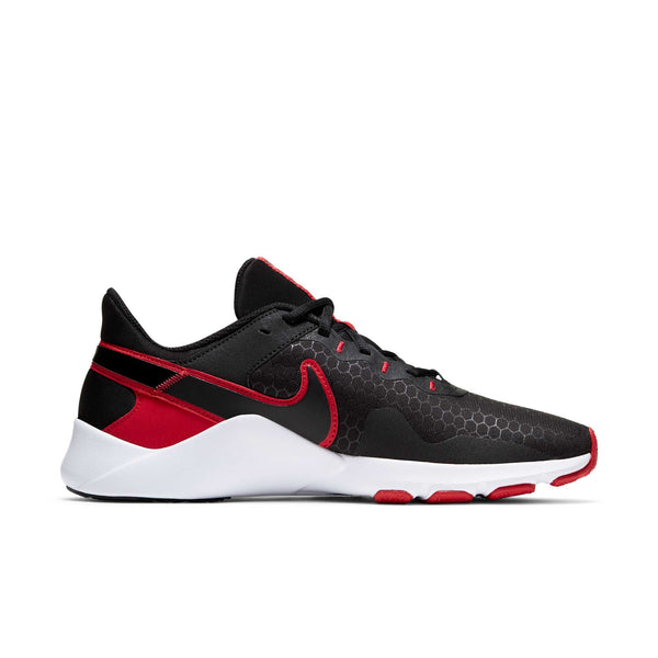 [CQ9356-005] MENS NIKE LEGEND ESSENTIAL 2 'BLACK UNIVERSITY RED'