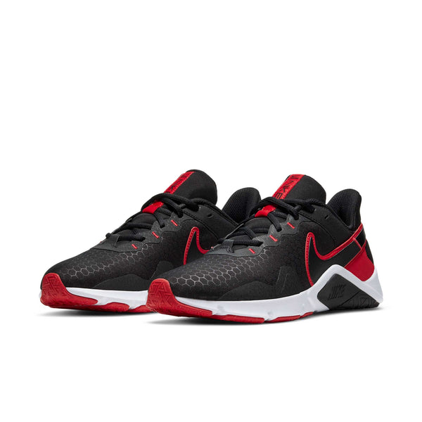 [CQ9356-005] MENS NIKE LEGEND ESSENTIAL 2 'BLACK UNIVERSITY RED'