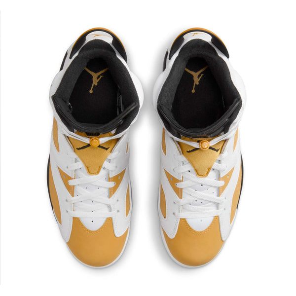 [CT8529-170] MENS AIR JORDAN RETRO 6 'YELLOW OCHRE'