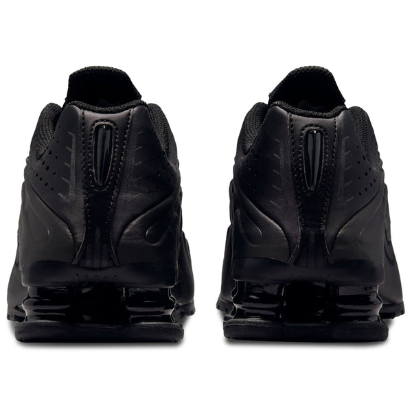 [CW2626-003] GRADE SCHOOL NIKE SHOX R4 'BLACK BRIGHT CRIMSON'