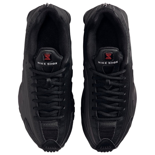 [CW2626-003] GRADE SCHOOL NIKE SHOX R4 'BLACK BRIGHT CRIMSON'