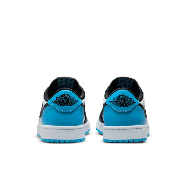 [CZ0775-104] Womens Air Jordan RETRO 1 LOW 'BLACK DARK POWDER BLUE'