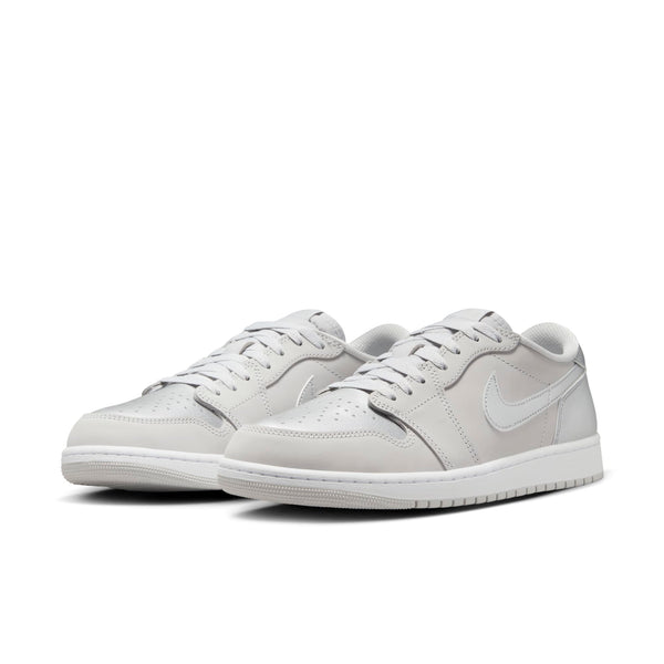 [CZ0790-002] Mens Air Jordan RETRO 1 LOW OG 'METALLIC SILVER'