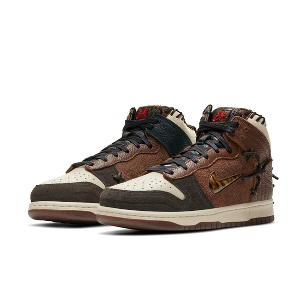 [CZ8125-200] Mens Nike DUNK HIGH 'BODEGA LEGEND FAUNA BROWN'